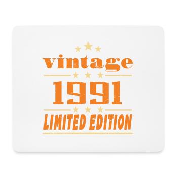 1991 Vintage Retro Birthday Bday Gift 1991 - Tapis de souris (format paysage) - blanc - Devant