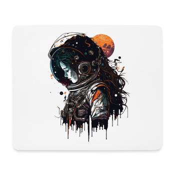 Gothic Astronaut - Mouse Pad (horizontal) - white - Front