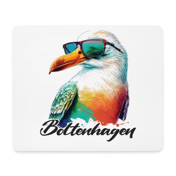 Boltenhagen holiday cool seagull with sunglasses - Mouse Pad (horizontal) - white - Front