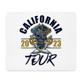 Squelette Californie 2023 - Tapis de souris (format paysage) - blanc - Devant
