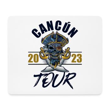 Cancun 2023 Skelett - Mousepad (Querformat) - Weiß - Vorne