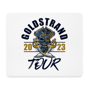 Squelette Golden Sands 2023 - Tapis de souris (format paysage) - blanc - Devant