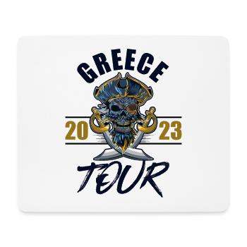 Greece 2023 Skeleton - Mouse Pad (horizontal) - white - Front