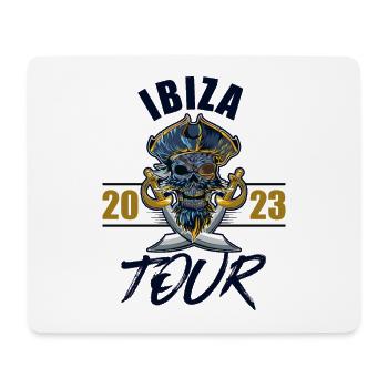 Ibiza 2023 Skeleton - Mouse Pad (horizontal) - white - Front