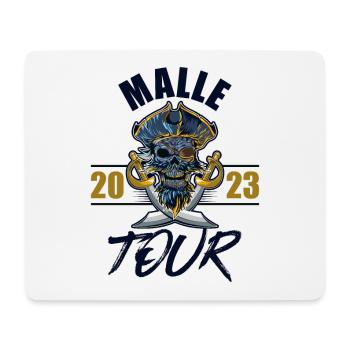 Malle 2023 Skeleton - Mouse Pad (horizontal) - white - Front