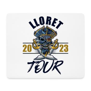 Lloret De Mar 2023 Skeleton - Mouse Pad (horizontal) - white - Front
