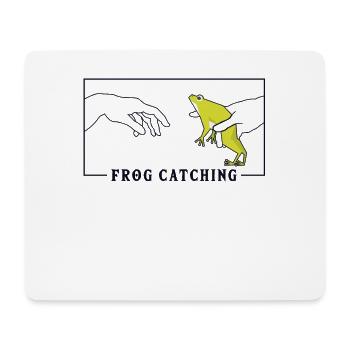 Michelangelo Creation of Adam Frog Catching - Mousepad (Querformat) - Weiß - Vorne