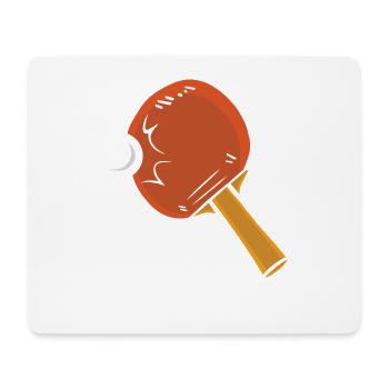 Tischtennisspieler Spruch Für Tischtennis - Mousepad (Querformat) - Weiß - Vorne