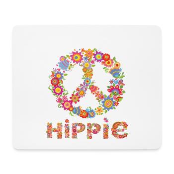 Safe The Earth Hippie pour tous les hippies - Tapis de souris (format paysage) - blanc - Devant