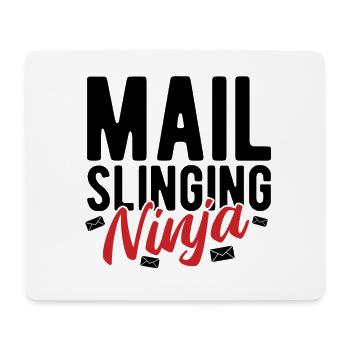 Briefträger Und Paket-Zusteller Für Postboten - Mousepad (Querformat) - Weiß - Vorne