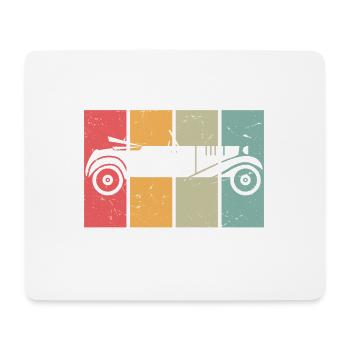 Classic Since 1975, Vintage Car Birthday Gift 1975 - Mouse Pad (horizontal) - white - Front