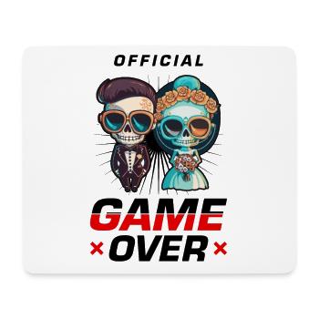 Jeu de couple de mariage sur le couple de mariage Jga - Tapis de souris (format paysage) - blanc - Devant