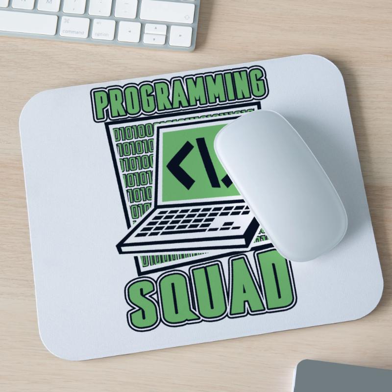 Programming Squad Softwareentwickler Developer Mousepad (Querformat)