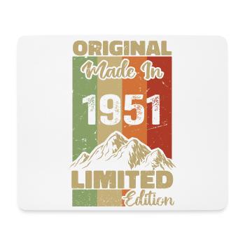 1951 Original - Made in 1951 - Limited Edition - Mousepad (Querformat) - Weiß - Vorne