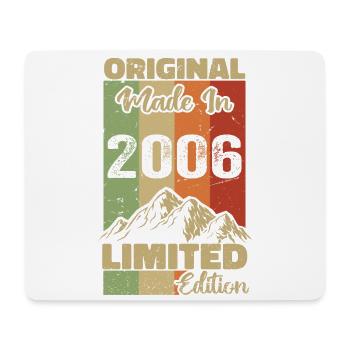 2006 Original - Fabriqué en 2006 - Edition Limitée - Tapis de souris (format paysage) - blanc - Devant
