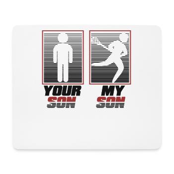 You Son My Son Intercrosse Lax Player Polocrosse - Mouse Pad (horizontal) - white - Front