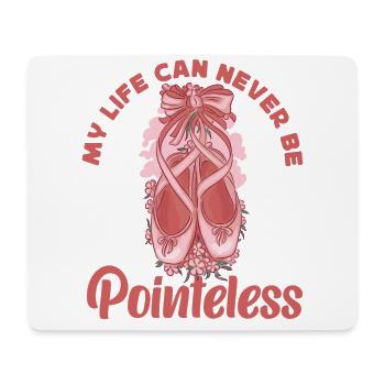 Ballet Danseuse Danse Ballerine - Tapis de souris (format paysage) - blanc - Devant