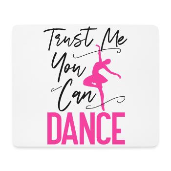 Ballet Dancer Dance Girl Ballerina - Mouse Pad (horizontal) - white - Front