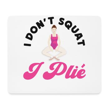 Ballet Danseuse Danse Ballerine - Tapis de souris (format paysage) - blanc - Devant