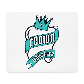Crown Whisperer Dental Laboratory Dental Laboratory - Mouse Pad (horizontal) - white - Front