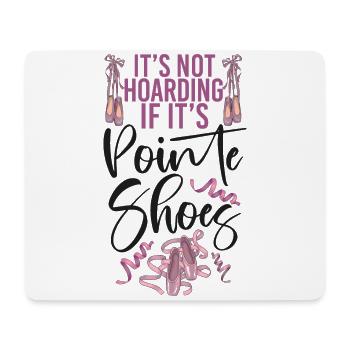 Ballet Dancer Dance Girl Ballerina - Mouse Pad (horizontal) - white - Front