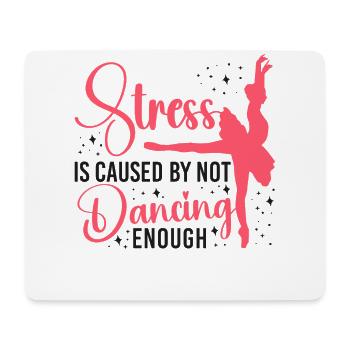 Ballet Dancer Dance Girl Ballerina - Mousepad (Querformat) - Weiß - Vorne