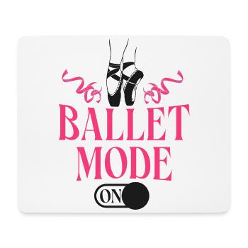 Ballet Dancer Dance Girl Ballerina - Mousepad (Querformat) - Weiß - Vorne