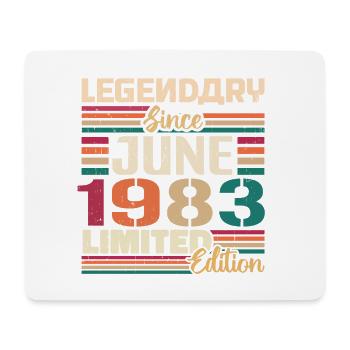 Legendary June 1983 Limited Edition June 1983 - Mouse Pad (horizontal) - white - Front
