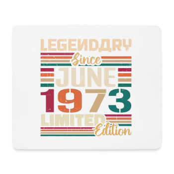 Legendary June 1973 Limited Edition June 1973 - Mouse Pad (horizontal) - white - Front