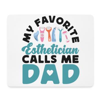 Cute Licensed Esthetician Skincare - Mousepad (Querformat) - Weiß - Vorne
