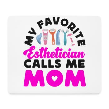 Cute Licensed Esthetician Skincare - Mousepad (Querformat) - Weiß - Vorne
