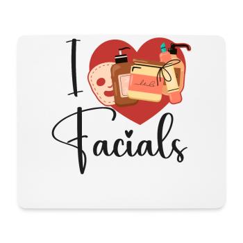 Cute Esthetician Skincare - Mousepad (Querformat) - Weiß - Vorne
