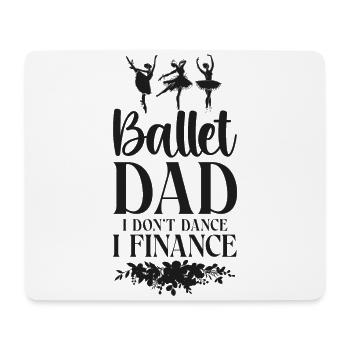 Ballet Danseuse Danse Ballerine - Tapis de souris (format paysage) - blanc - Devant