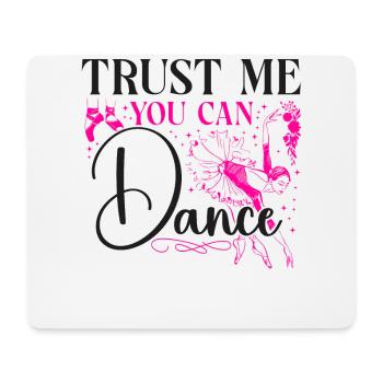 Ballet Dancer Dance Girl Ballerina - Mouse Pad (horizontal) - white - Front
