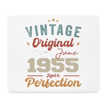 June 1955 Aged to Perfection June 1955 vintage - Mouse Pad (horizontal) - white - Front