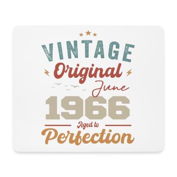 June 1966 Aged to Perfection June 1966 vintage - Mouse Pad (horizontal) - white - Front