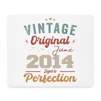 June 2014 Aged to Perfection June 2014 vintage - Mousepad (Querformat) - Weiß - Vorne