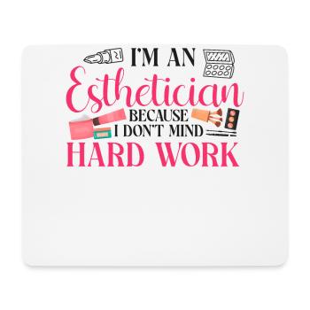 Cute Licensed Esthetician Skincare - Mousepad (Querformat) - Weiß - Vorne
