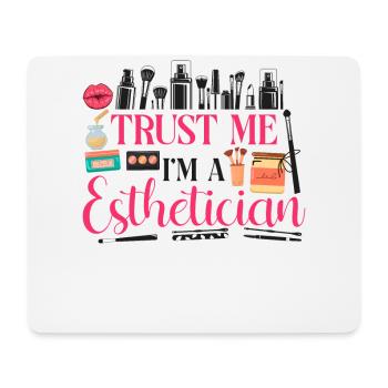Cute Licensed Esthetician Skincare - Mousepad (Querformat) - Weiß - Vorne