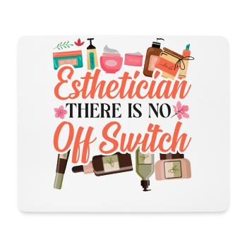 Cute Licensed Esthetician Skincare - Mousepad (Querformat) - Weiß - Vorne