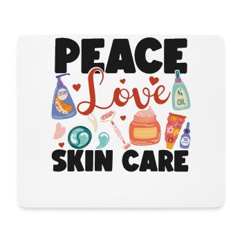 Cute Licensed Esthetician Skincare - Mouse Pad (horizontal) - white - Front