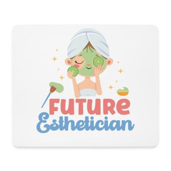 Cute Licensed Esthetician Skincare - Mousepad (Querformat) - Weiß - Vorne