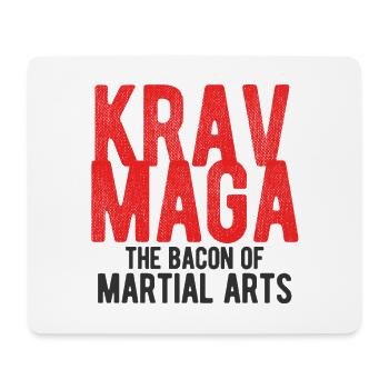 Israelischer Kampfsport Krav Maga - Mousepad (Querformat) - Weiß - Vorne