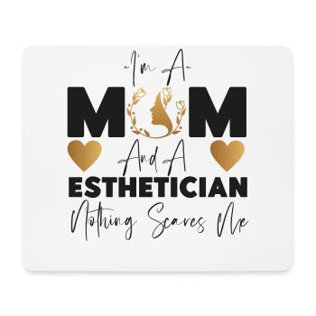 Cute Licensed Esthetician Skincare - Mousepad (Querformat) - Weiß - Vorne