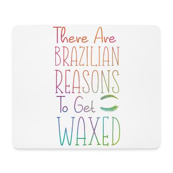 Cute Esthetician Skincare - Mousepad (Querformat) - Weiß - Vorne