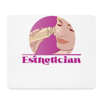 Cute Licensed Esthetician Skincare - Mousepad (Querformat) - Weiß - Vorne