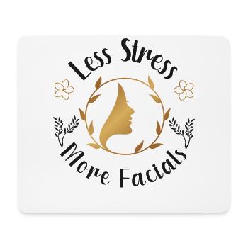 Cute Licensed Esthetician Skincare - Mousepad (Querformat) - Weiß - Vorne