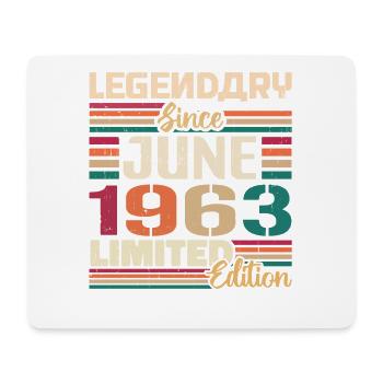 Legendary June 1963 Limited Edition June 1963 - Mouse Pad (horizontal) - white - Front