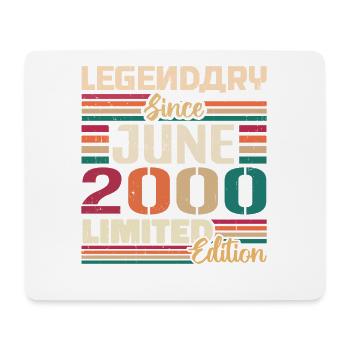 Legendary June 2000 Limited Edition June 2000 - Mouse Pad (horizontal) - white - Front