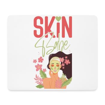 Cute Licensed Esthetician Skincare - Mouse Pad (horizontal) - white - Front